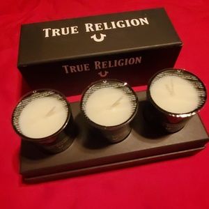 True Religion Candle Set